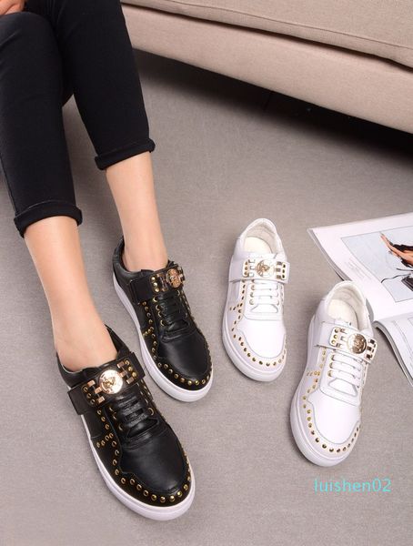 designer shoes mens brand casual squalo shoes 2019 fashion flats sport runners racer luxury shoes womens l02, Black